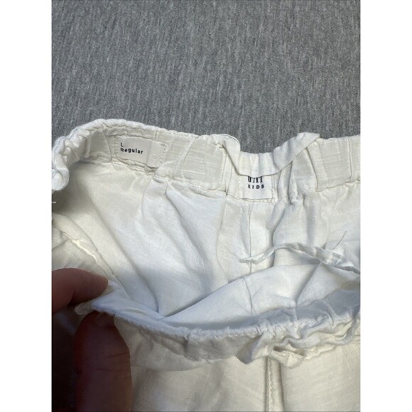 Lot Girls‎ 10-12 Crewcuts Shorts Frankie Chino Blue - Gap Eyelet Gaze White - Picture 7 of 9